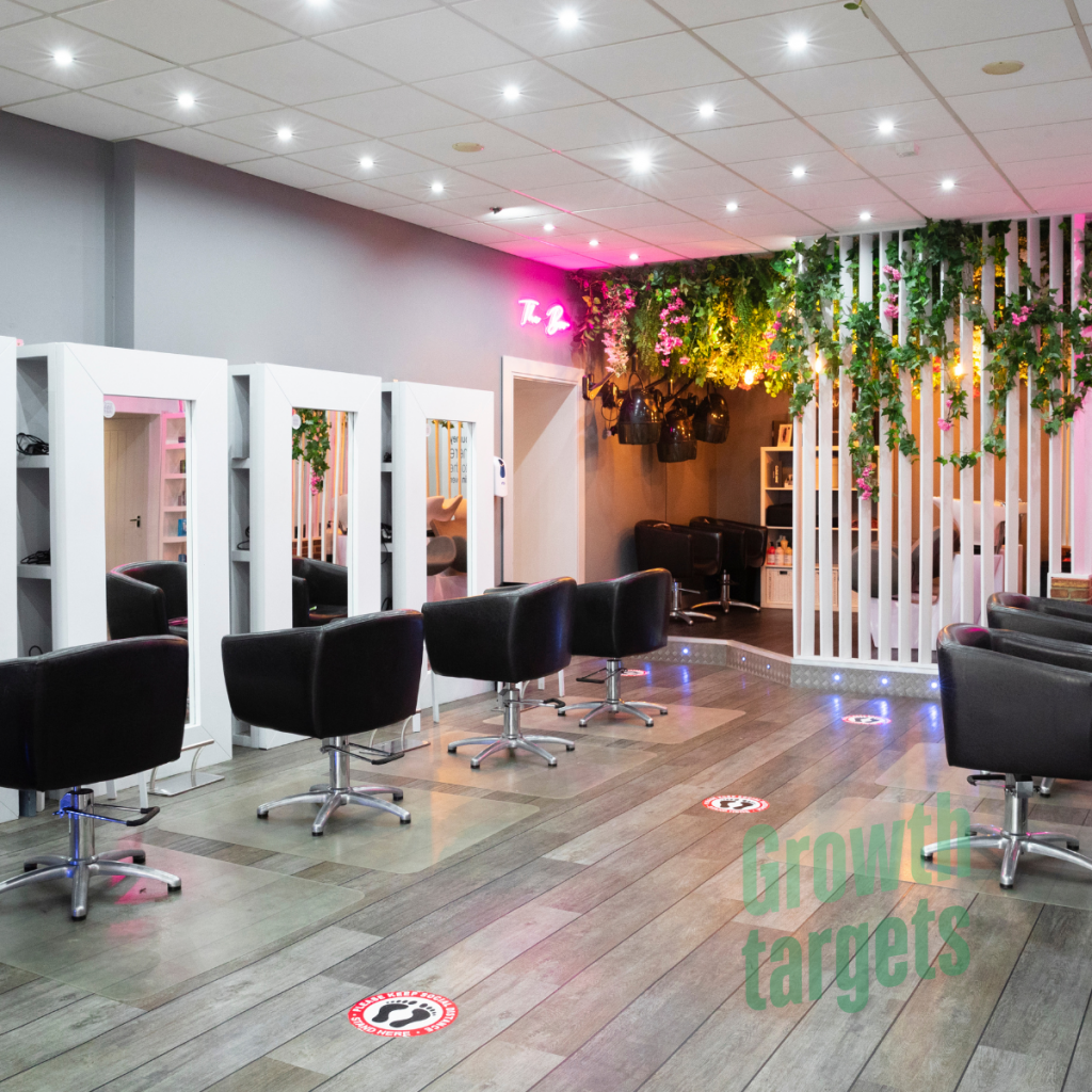 Beauty salon website design with online booking in Avondale
